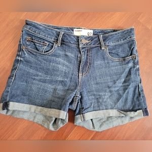 Garage High Rise Stretchy Jean Shorts Size 7